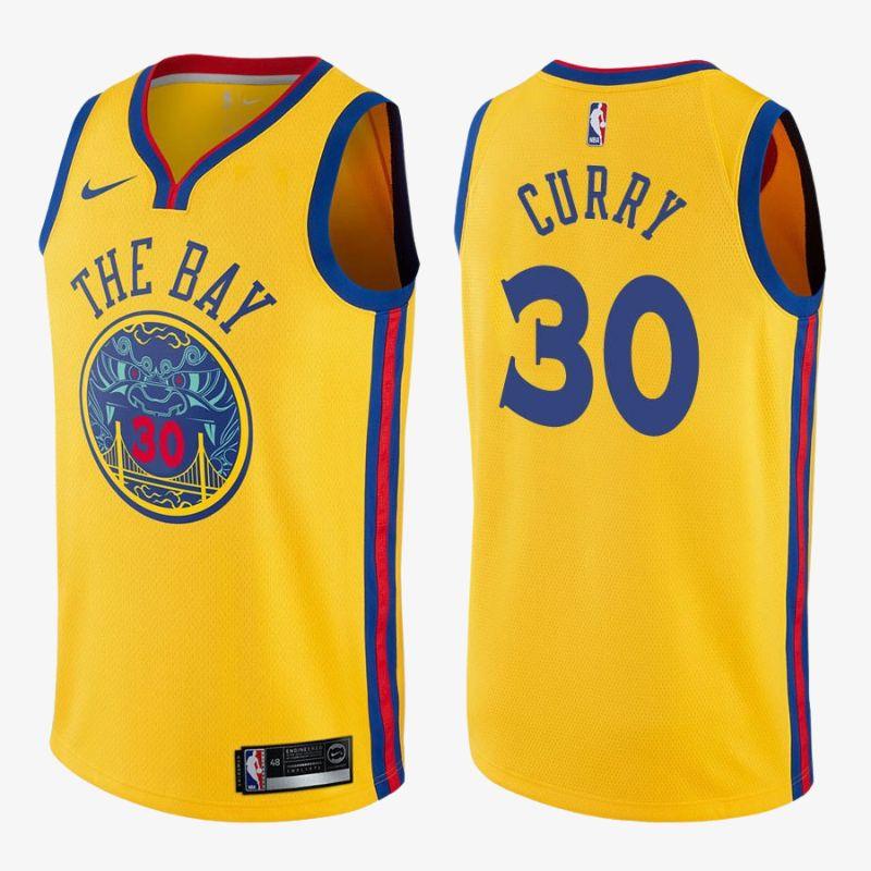 גופיית משחק צהובה סטף קרי