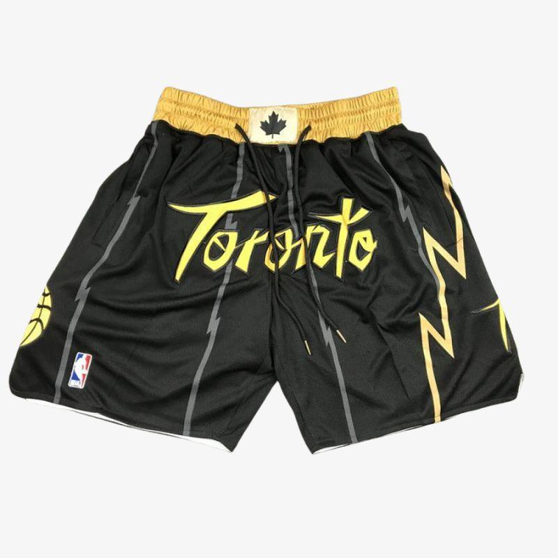 מכנסי טורונטו ראפטורס JUST DON | שחור