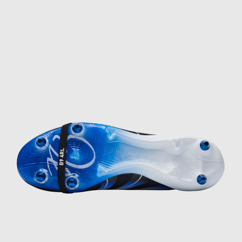נעלי כדורגל מקצועיות Predator Elite Tongue x Bellingham SG Core Black/Ftwr White/Glory Blue