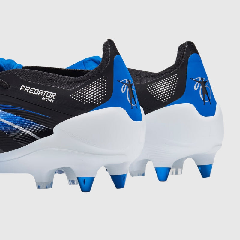 נעלי כדורגל מקצועיות Predator Elite Tongue x Bellingham SG Core Black/Ftwr White/Glory Blue