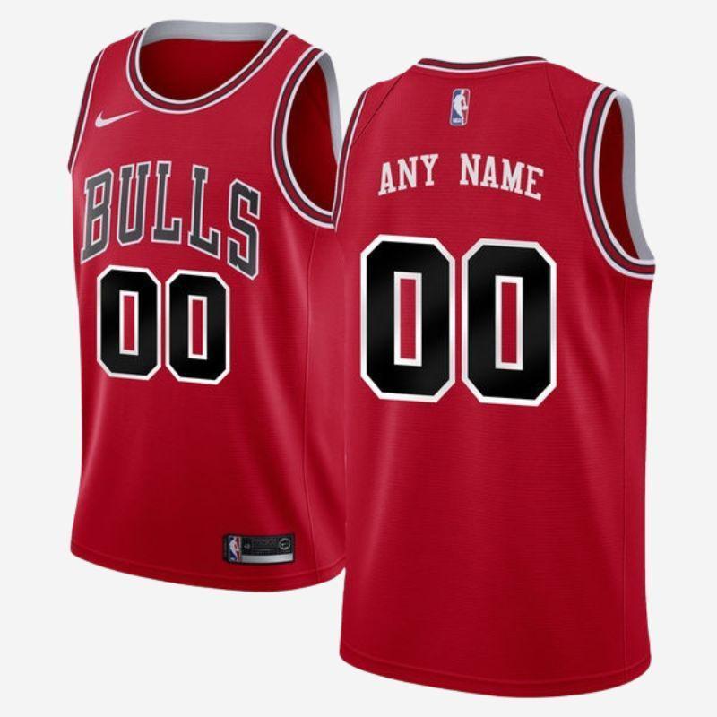 גופיית משחק אדומה שיקגו בולס Swingman