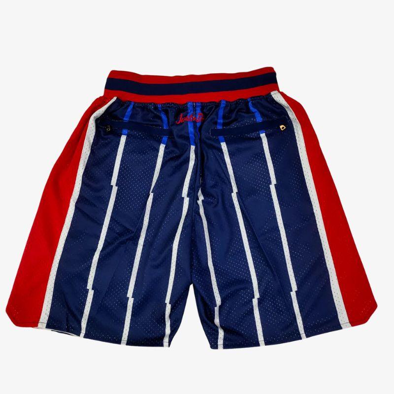 מכנסיי JUST DON כחול אדום יוסטון רוקטס