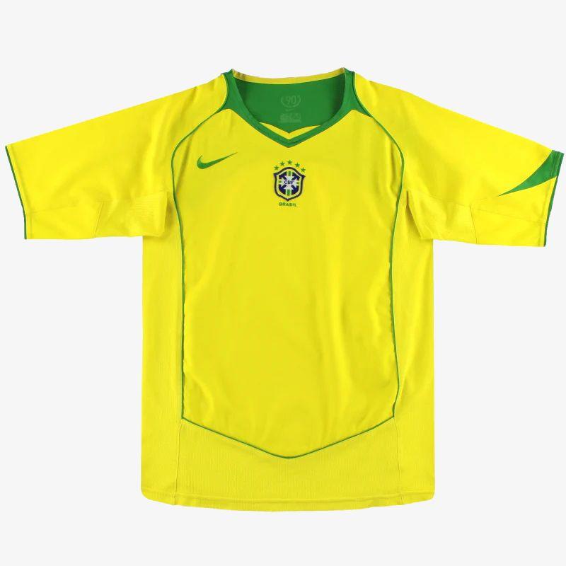 חולצת רטרו נבחרת ברזיל 2004/06