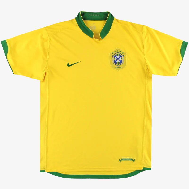 חולצת רטרו נבחרת ברזיל 2006