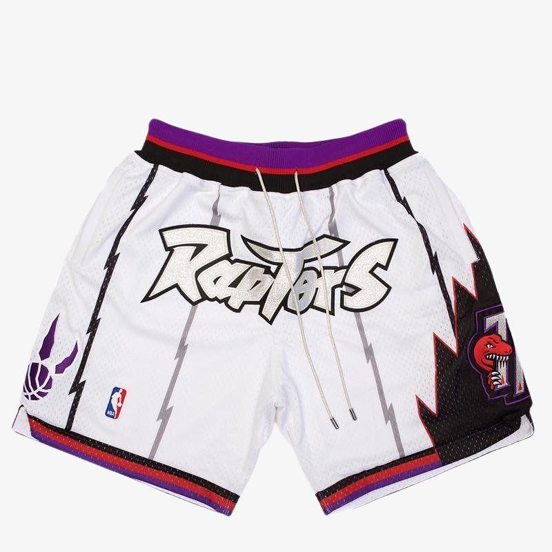 מכנסי טורונטו ראפטורס JUST DON | לבן