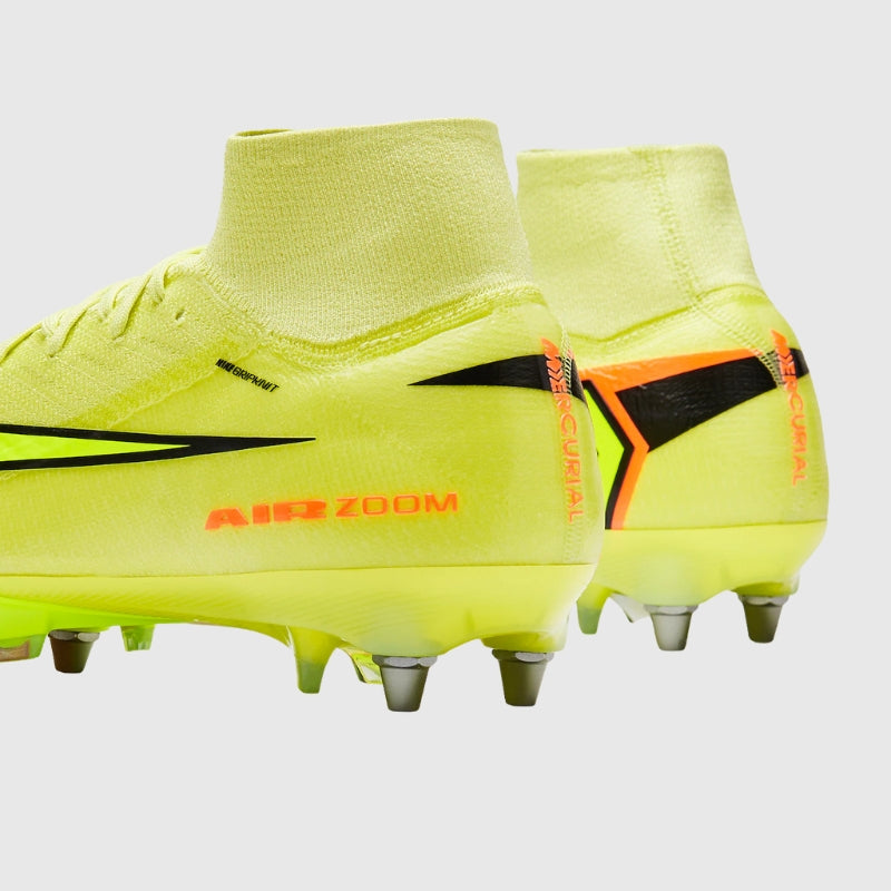 נעלי כדורגל מקצועיות Air Zoom Mercurial Superfly 10 Elite SG Max Voltage