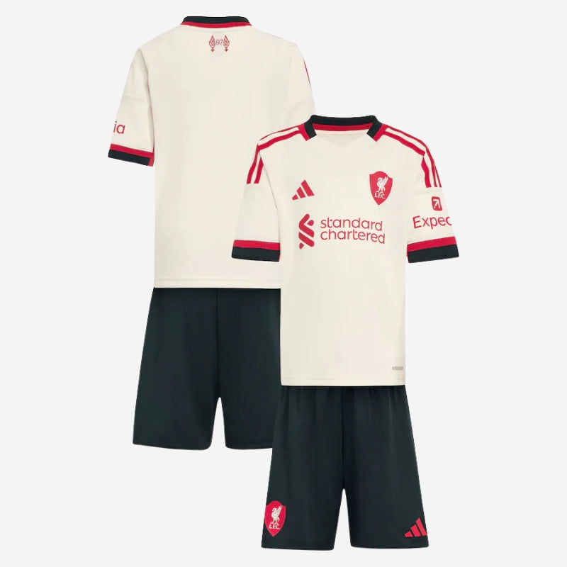 חליפת כדורגל ילדים ליברפול חוץ 25/26