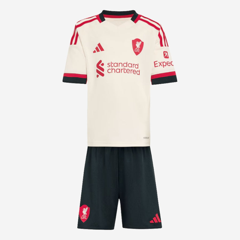 חליפת כדורגל ילדים ליברפול חוץ 25/26