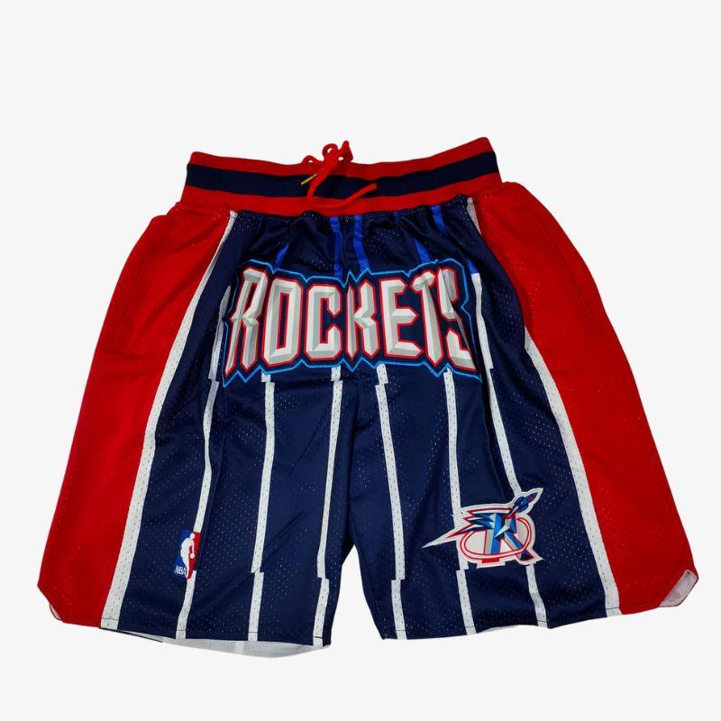 מכנסיי JUST DON כחול אדום יוסטון רוקטס