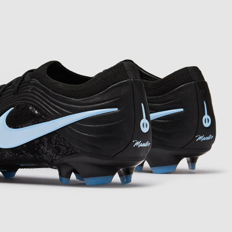 נעלי כדורגל מקצועיות Tiempo Maestro Elite FG Black/Ice Blue