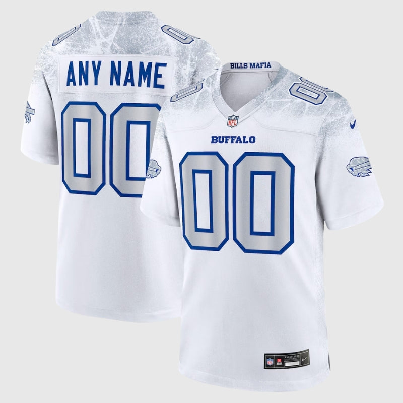 חולצת NFL קרוליינה פנתרס צבע לבן התאמה אישית | גברים
