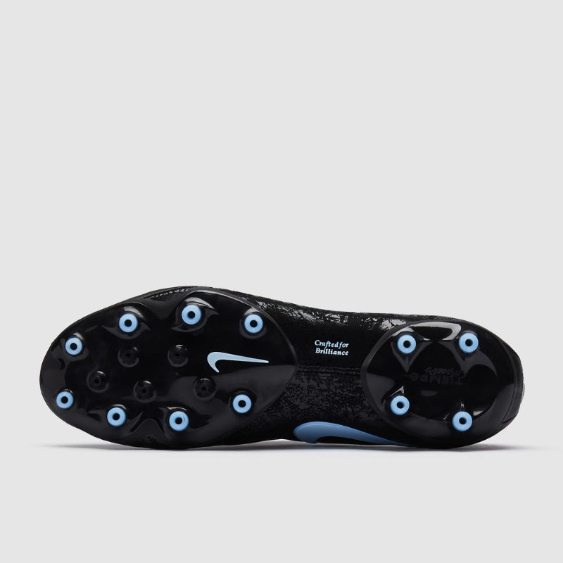 נעלי כדורגל מקצועיות Tiempo Maestro Elite AG-Pro Black/Ice Blue