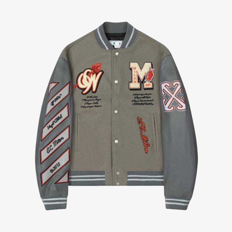 ז'קט חורף מילאן ורסיטי אוף-ווייט | אפור