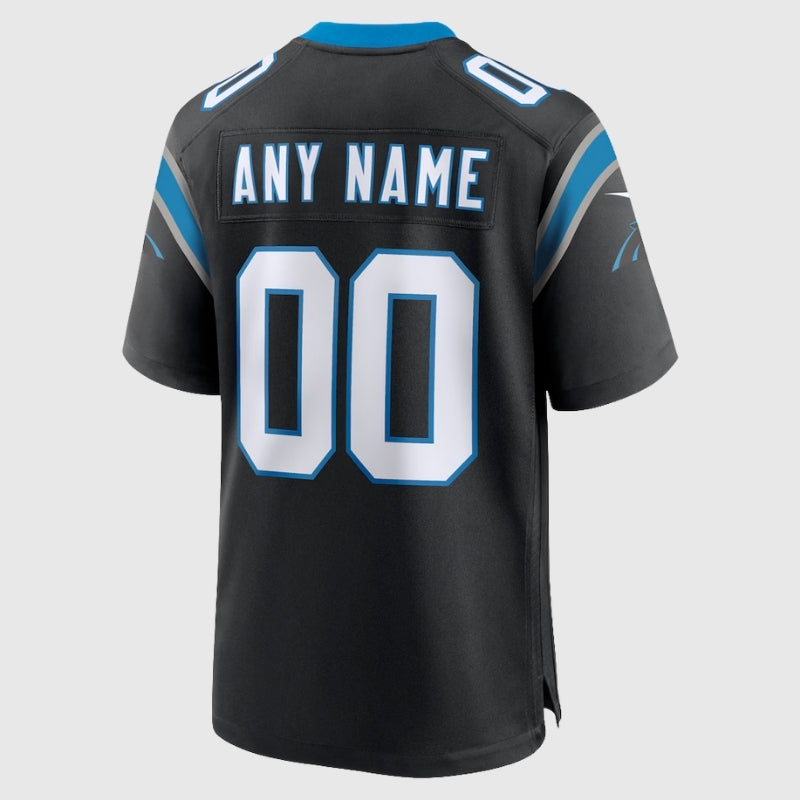 חולצת משחק NFL קרוליינה פנתרס צבע שחור התאמה אישית | גברים