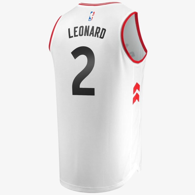 גופיית משחק לבנה טורונטו ראפטורס | קוואי לנארד