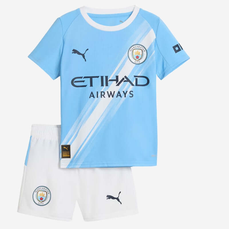 חליפת כדורגל מנצ'סטר סיטי בית 25/26 | ילדים