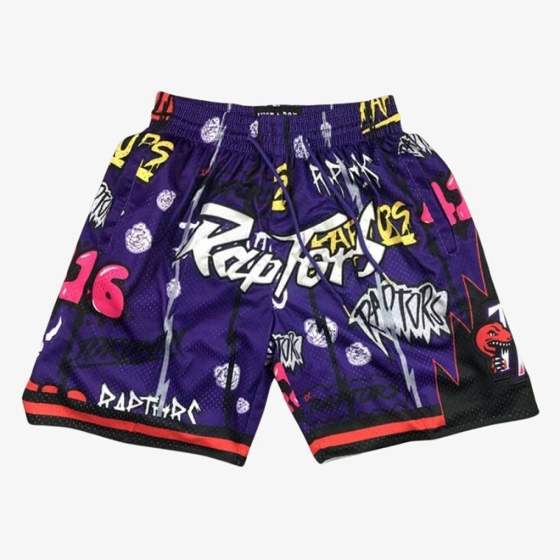 מכנסי טורונטו ראפטורס JUST DON סגול שחור