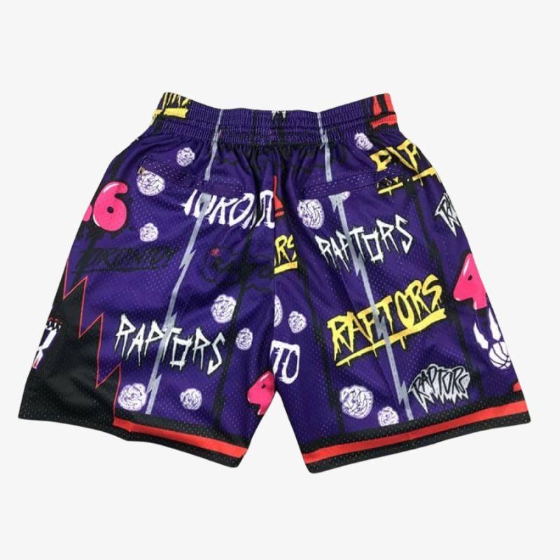 מכנסי טורונטו ראפטורס JUST DON סגול שחור