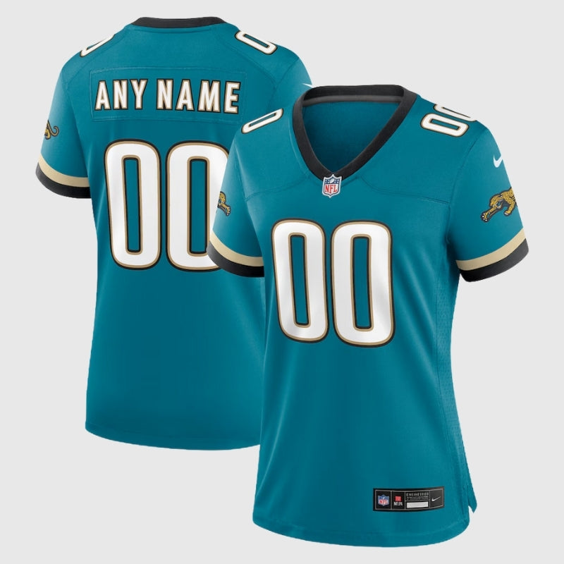 חולצת משחק NFL ג'קסונוויל ג'אגוארס צבע תכלת התאמה אישית | נשים