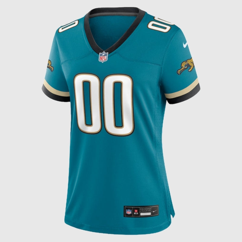 חולצת משחק NFL ג'קסונוויל ג'אגוארס צבע תכלת התאמה אישית | נשים