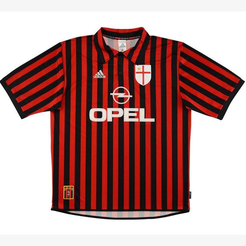 חולצת רטרו מילאן בית 1999/00