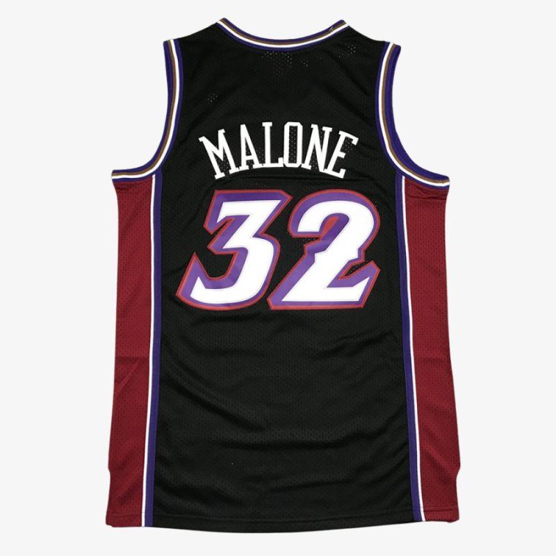 גופיית רטרו שחורה יוטה ג'אז' | קארל מאלון