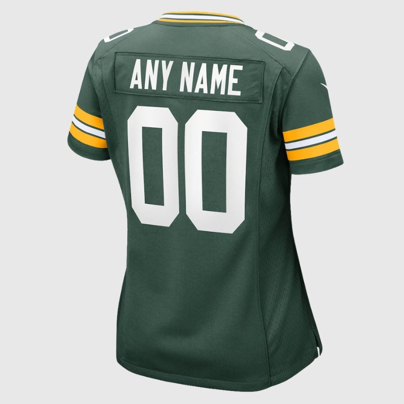 חולצת NFL גרין ביי פאקרס צבע ירוק כהה התאמה אישית | נשים
