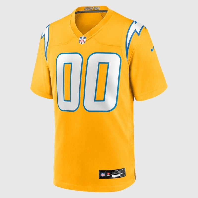 חולצת NFL  לוס אנג׳לס צ׳רג׳רס צבע צהוב התאמה אישית | גברים