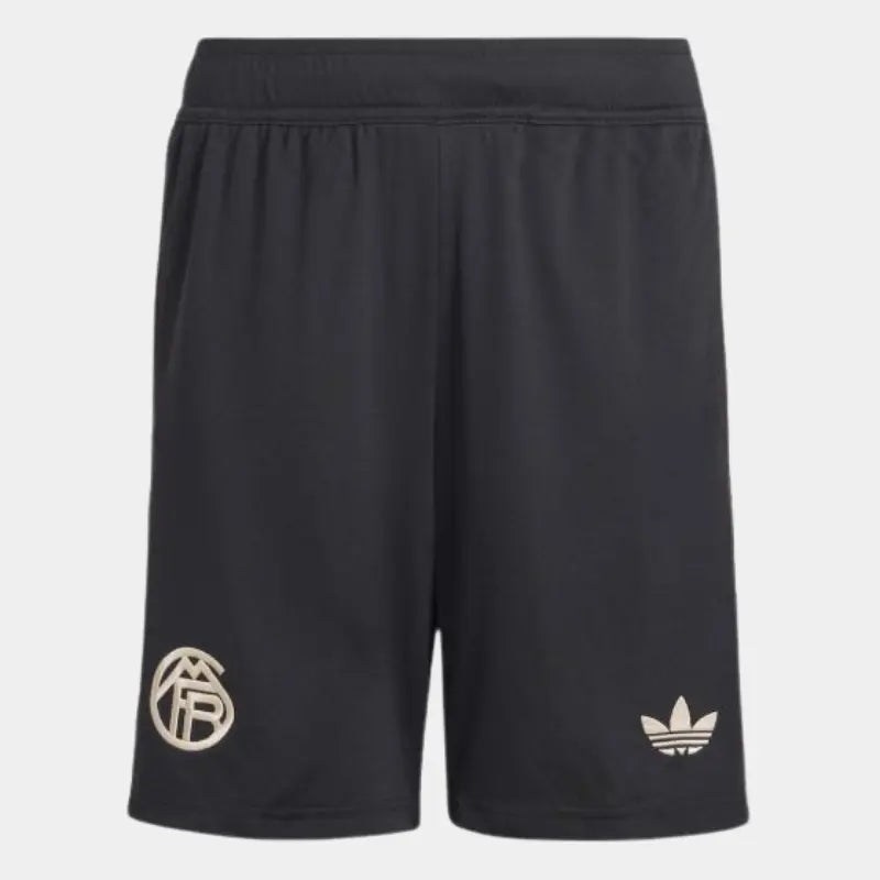 מכנסי כדורגל קצרים באיירן מינכן שלישית 25/26 | ג'וניורס