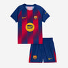חליפת כדורגל ילדים ברצלונה בית 25/26