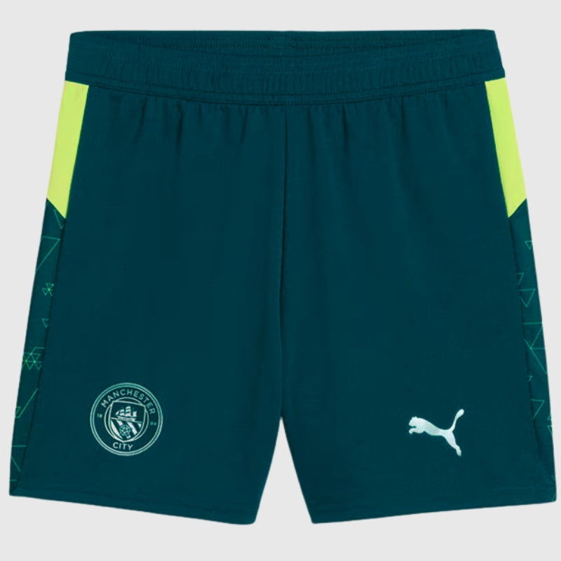 מכנסי כדורגל קצרים מנצ'סטר סיטי תלבושת רביעית 25/26 | ג'וניורס