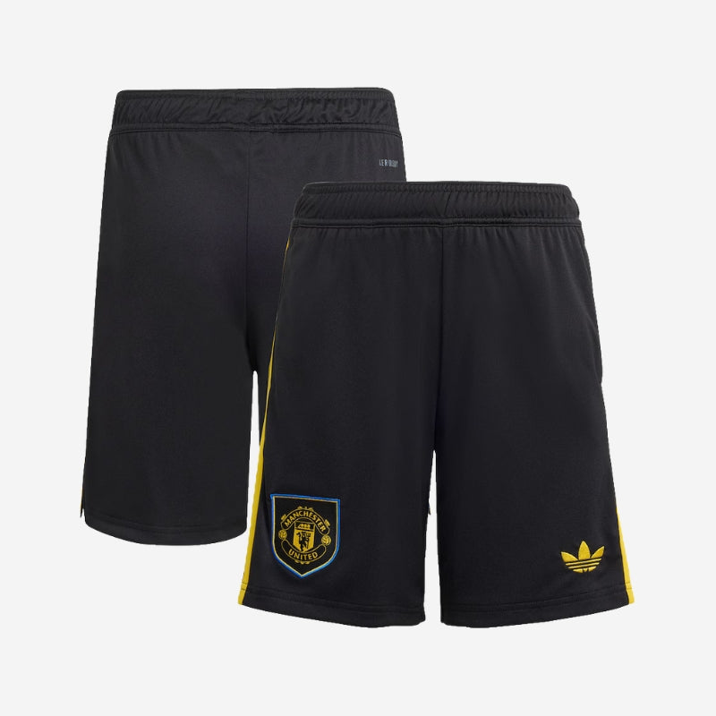 מכנסי כדורגל קצרים מנצ'סטר יונייטד תלבושת שלישית 25/26 | ג'וניורס