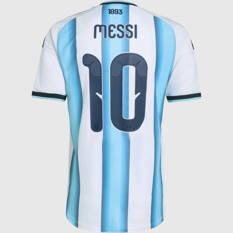 חולצת נבחרת ארגנטינה משחקי בית 2026 עם שם מסי 10 | גברים