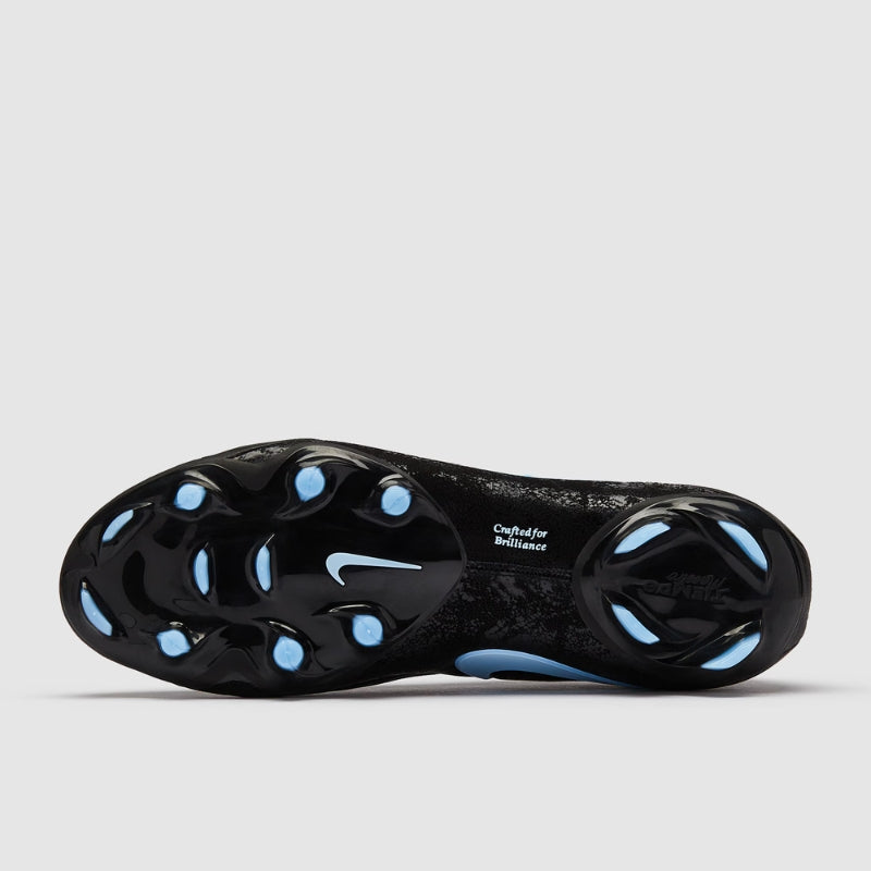 נעלי כדורגל מקצועיות Tiempo Maestro Elite FG Black/Ice Blue