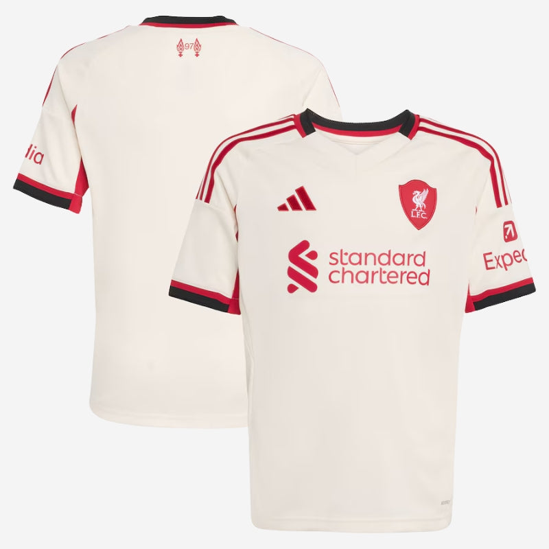חולצת כדורגל ליברפול חוץ 25/26 | ג'וניורס