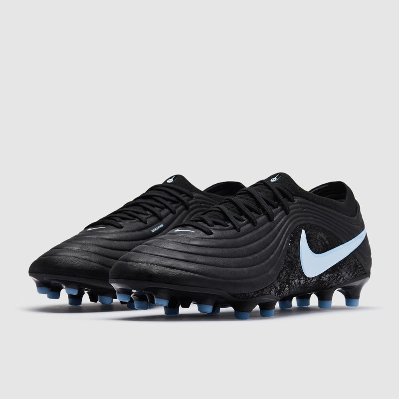 נעלי כדורגל מקצועיות Tiempo Maestro Elite AG-Pro Black/Ice Blue