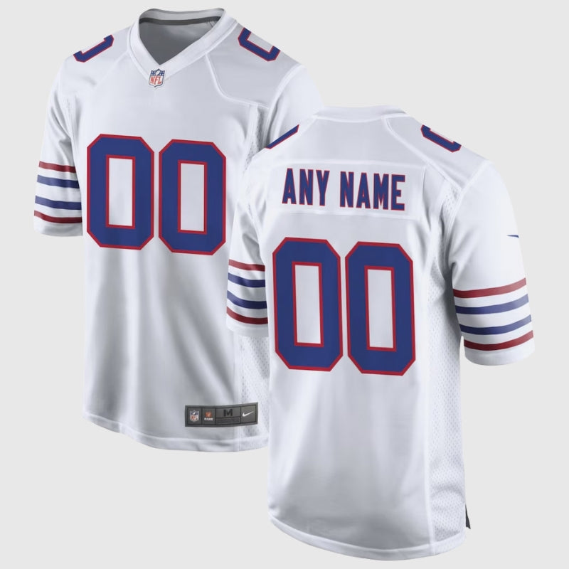חולצת משחק NFL קרוליינה פנתרס צבע לבן התאמה אישית | גברים