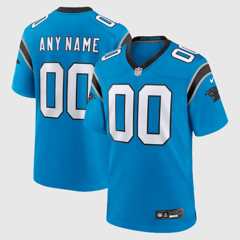 חולצת משחק NFL קרוליינה פנתרס צבע תכלת התאמה אישית | גברים