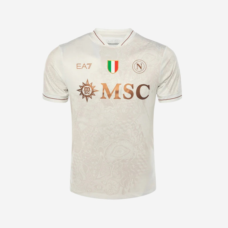 חולצת כדורגל ילדים נאפולי חוץ 25/26 | ג'וניורס
