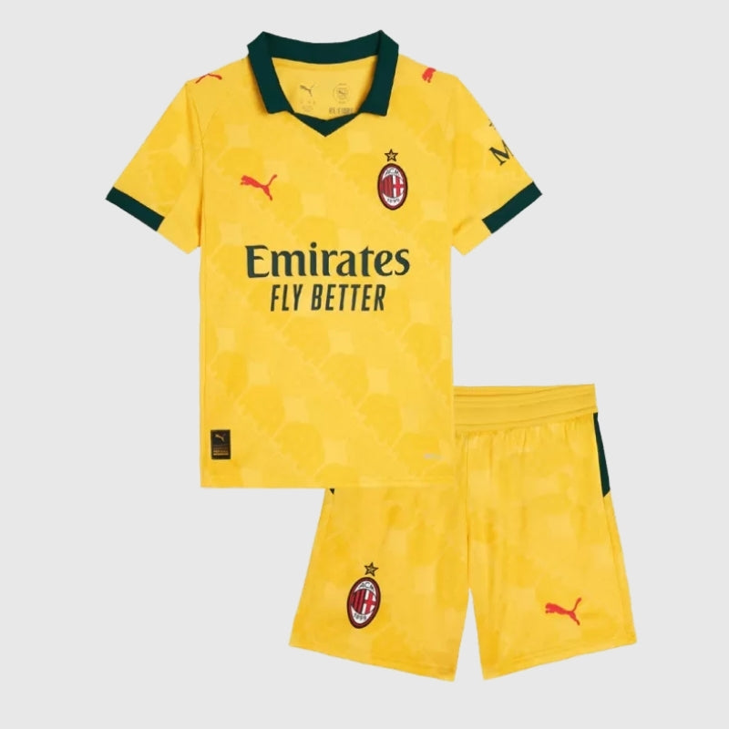 חליפת כדורגל מילאן שלישית 25/26 | ילדים