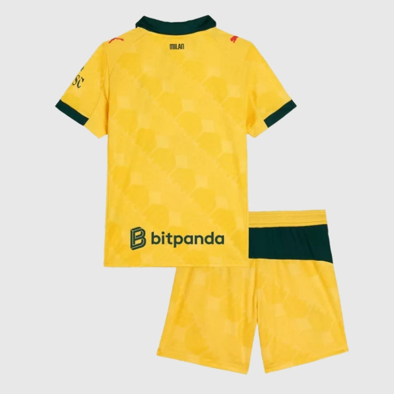 חליפת כדורגל מילאן שלישית 25/26 | ילדים
