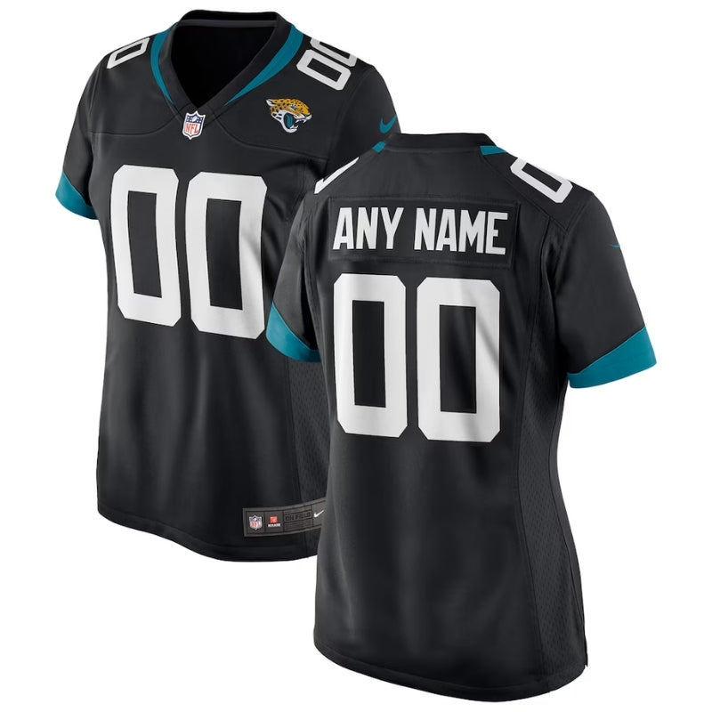 חולצת משחק NFL ג'קסונוויל ג'אגוארס צבע שחור התאמה אישית | נשים