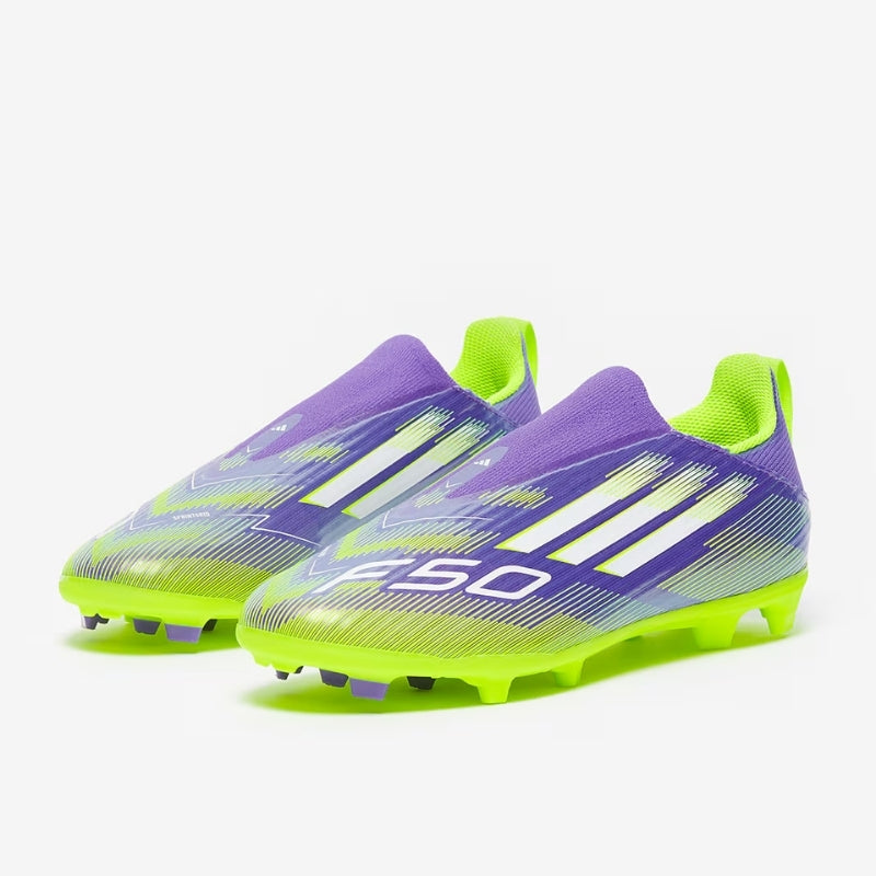 נעלי כדורגל ילדים F50 League Laceless