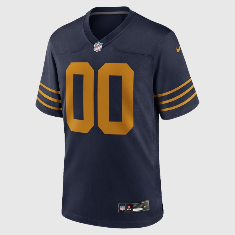 חולצת NFL גרין ביי פאקרס צבע כחול כהה התאמה אישית | גברים